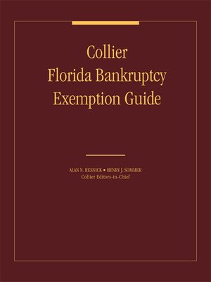 cover image of Collier Florida Bankruptcy Exemption Guide